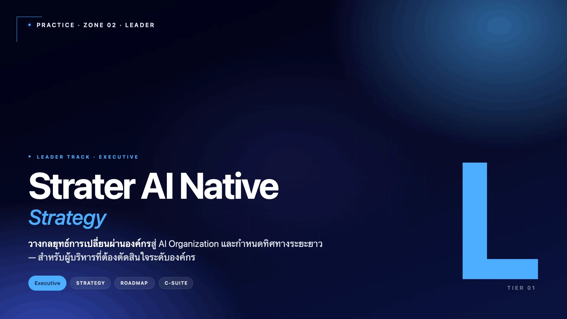 Strater: AI Native Strategy