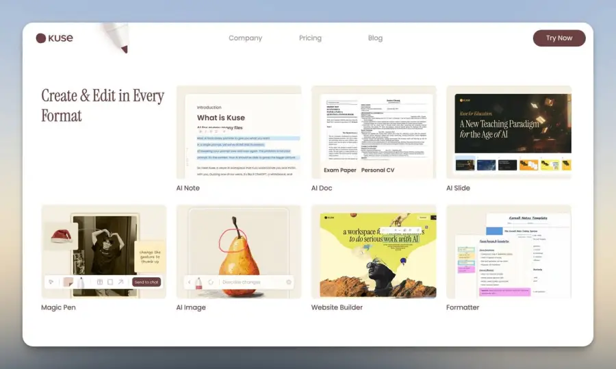 Kuse.ai — AI workspace ที่เอาข้อมูลมั่วๆ… — รูปที่ 4