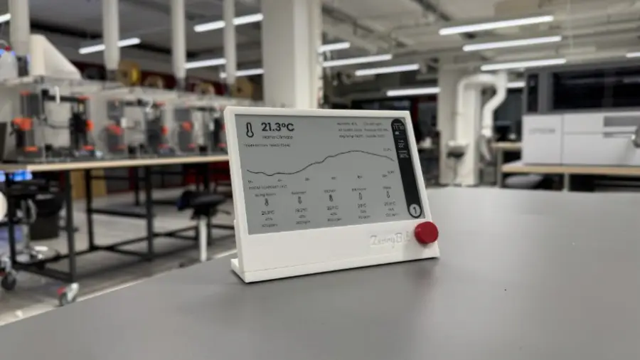 ZerryBit — จอ E-ink อัจฉริยะที่เอา “ข้อมูลที่เราอยากเห็นจริงๆ”… — รูปที่ 2