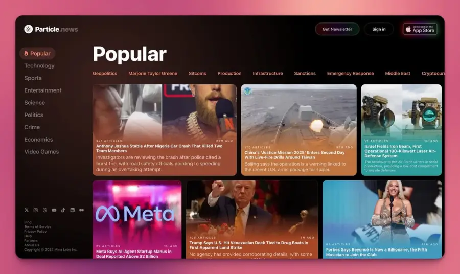 Particle News แอพอ่านข่าวที่เอา AI มาช่วย…