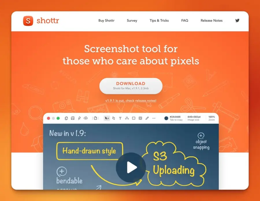 Shottr แอพแคปหน้าจอสำหรับคนซีเรียสเรื่องพิกเซล ตัวเล็ก เร็ว…