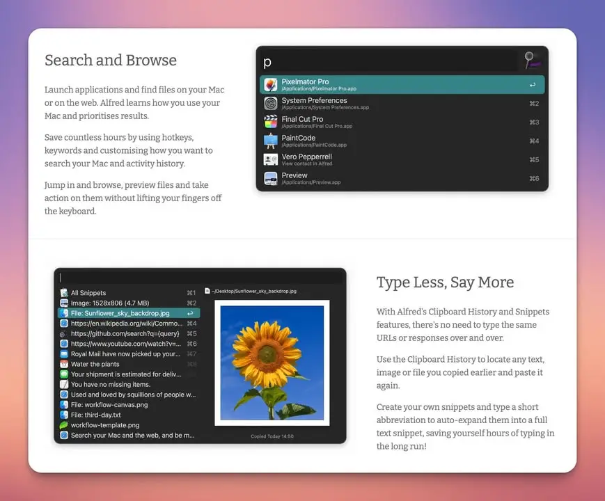 Alfred แอพคู่มือคีย์บอร์ดของ macOS ที่ผมใช้วันละเป็นร้อยครั้ง… — รูปที่ 2