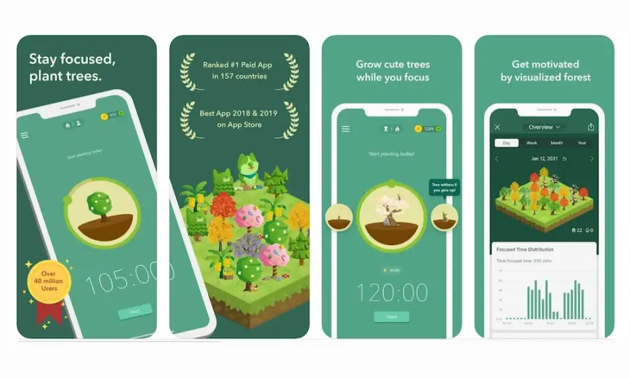 Forest แอพโฟกัสด้วยการปลูกต้นไม้ นิยามสั้นๆ…