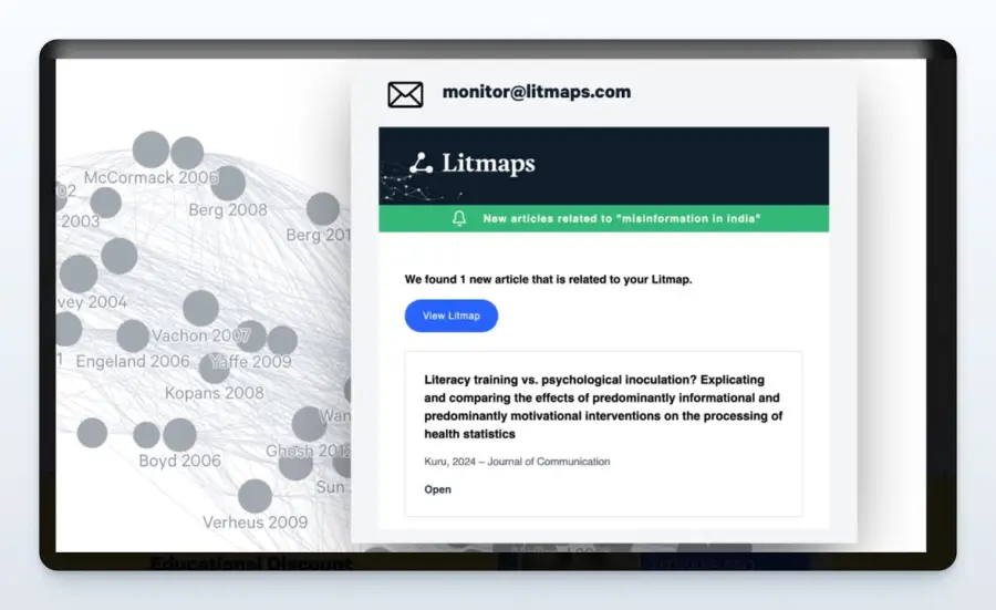 Litmaps คือแอพทำ literature review… — รูปที่ 3
