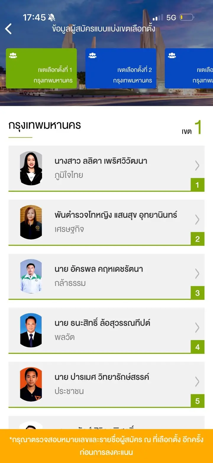 Smart Vote — แอปเลือกตั้งที่ตั้งที่เหมือนหลุดมาจากยุคโนเกีย — รูปที่ 7