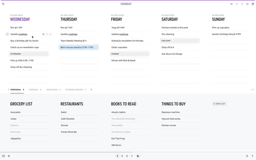TeuxDeux — to-do list ที่นิยามตัวเองว่า “ง่ายเหมือนกระดาษ”…