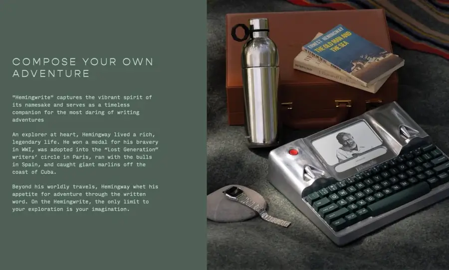 Hemingwrite คือเครื่องพิมพ์ดิจิทัลที่เกิดมาเพื่อ… — รูปที่ 4