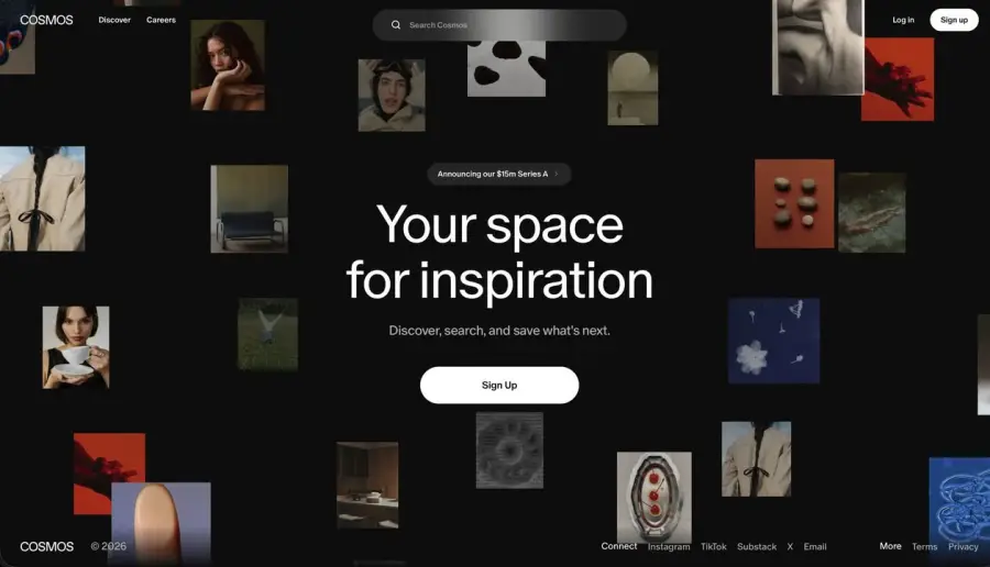Cosmos.so แอพ Pinterest เวอร์ชันคนทำงานจริง