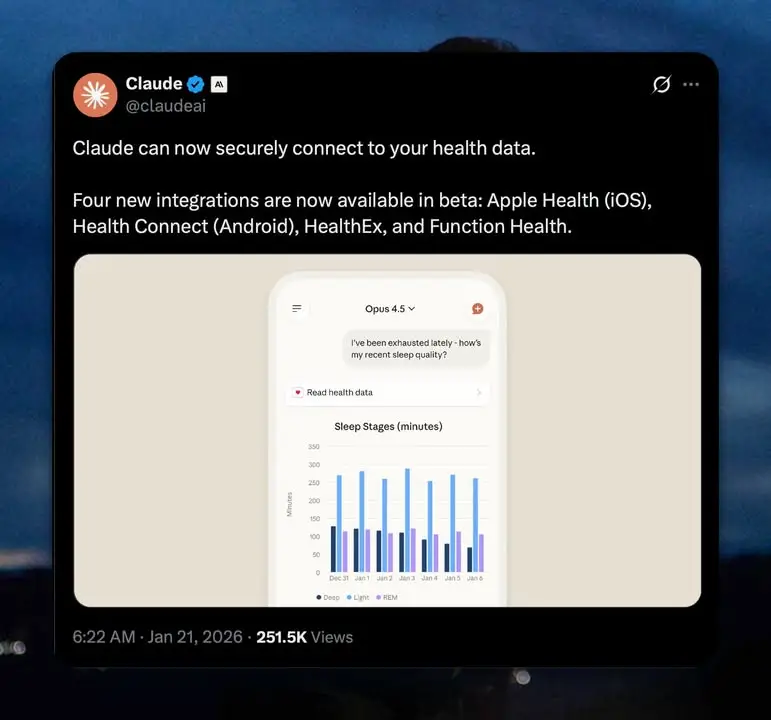 Claude + Health Data คือเอา AI…