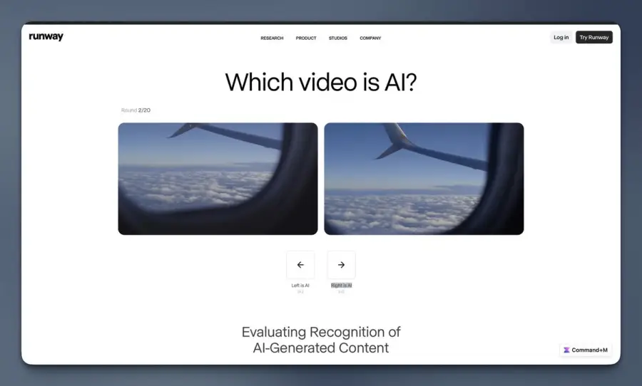 ชวนเล่นเกม Runway The Turing Reel เกมจับผิด AI Video… — รูปที่ 4