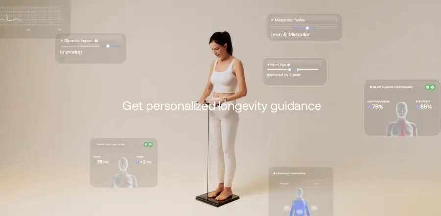 Withings Body Scan 2 เครื่องชั่ง สาย Longivity…