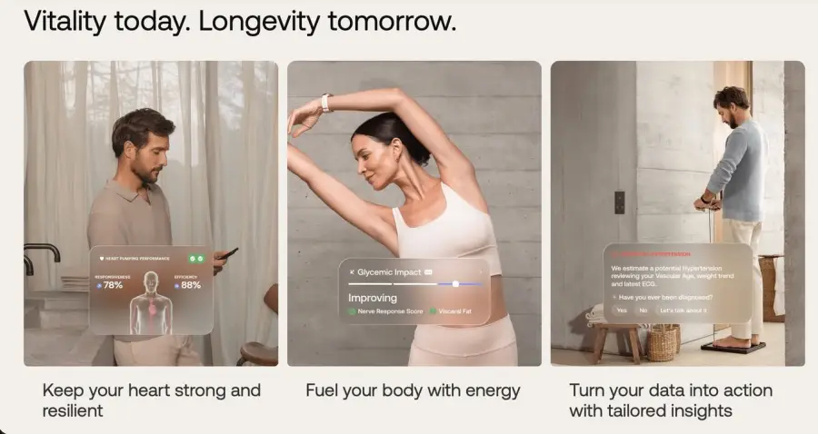 Withings Body Scan 2 เครื่องชั่ง สาย Longivity… — รูปที่ 3