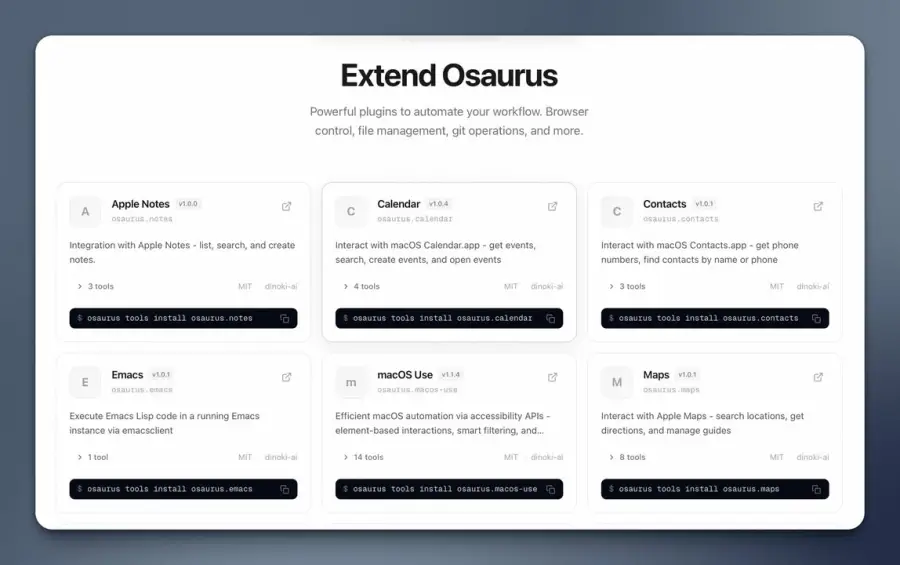 Osaurus.ai แอพ AI สำหรับ Mac ที่ไม่ใช่แชตบอท… — รูปที่ 4