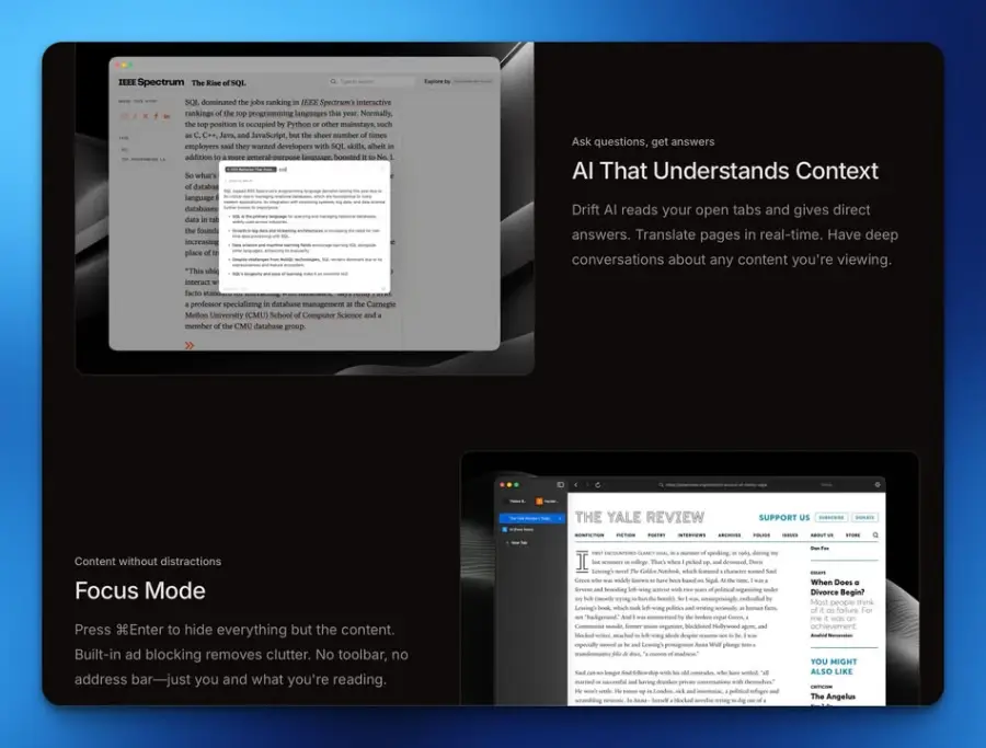 Flakes.ai เว็บเบราว์เซอร์สายโฟกัสสำหรับ macOS… — รูปที่ 4