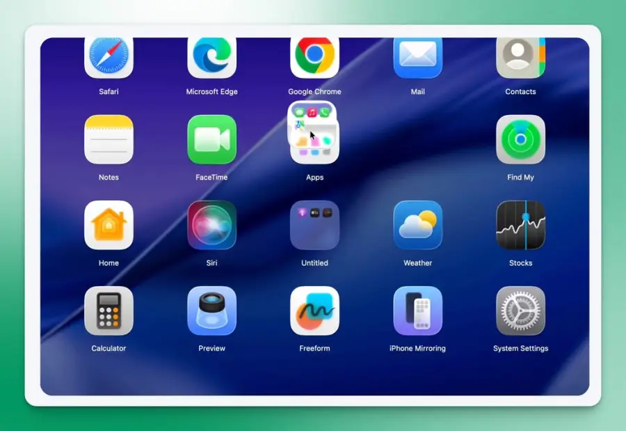 LaunchOS แอพ Launchpad ทางเลือกบน macOS Tahoe ที่ตั้งใจทำมาแทน…