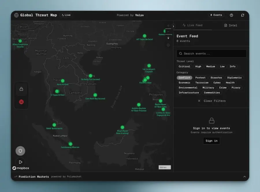 Global Threat Map – แผนที่ภัยคุกคามโลกแบบ open source…
