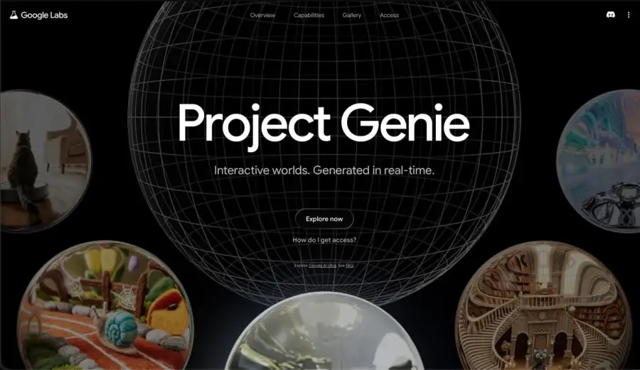 Project Genie – AI สร้างโลกเสมือนที่คุณเดินเล่นได้จริง…