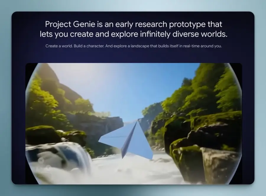 Project Genie – AI สร้างโลกเสมือนที่คุณเดินเล่นได้จริง… — รูปที่ 2