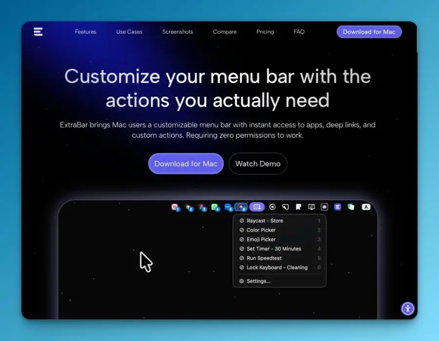 ExtraBar – แอพ macOS ที่เปลี่ยน menu bar…
