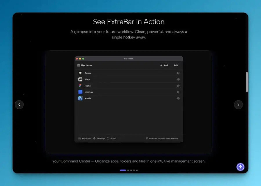 ExtraBar – แอพ macOS ที่เปลี่ยน menu bar… — รูปที่ 3