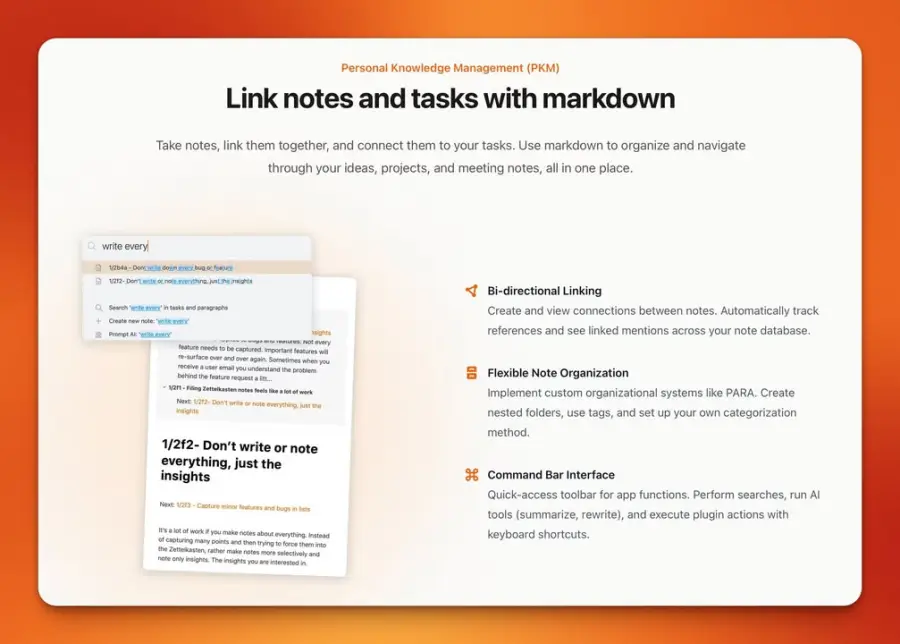 NotePlan แอพจดโน้ตสาย productivity ที่เอา notes, tasks และ… — รูปที่ 3