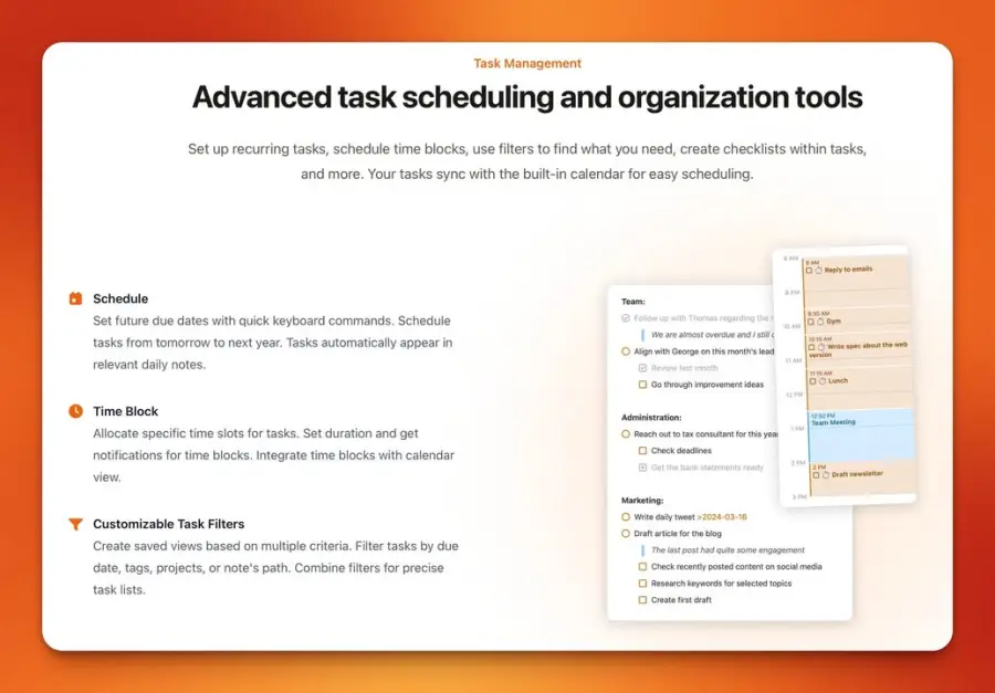 NotePlan แอพจดโน้ตสาย productivity ที่เอา notes, tasks และ… — รูปที่ 4