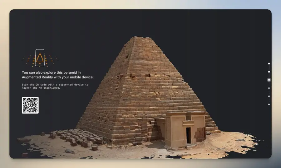 Pyramids of Meroë แอพเล่าโบราณคดีผ่าน 3D และ AR บนเว็บ…