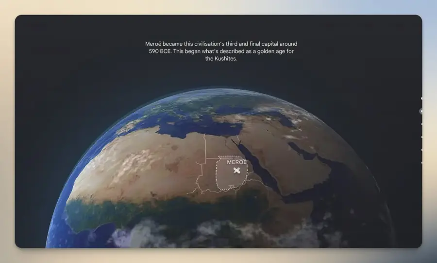 Pyramids of Meroë แอพเล่าโบราณคดีผ่าน 3D และ AR บนเว็บ… — รูปที่ 3
