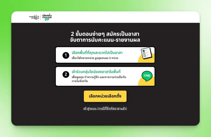 VOTE62 เว็บช่วยจับตาการนับคะแนนเลือกตั้ง… — รูปที่ 2