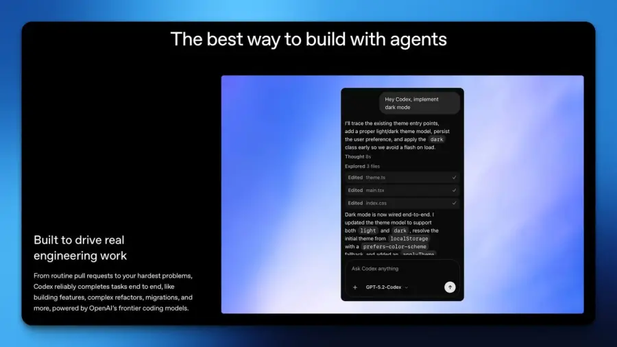 ถึงเวลาชน OpenAI เปิด Codex app… — รูปที่ 2