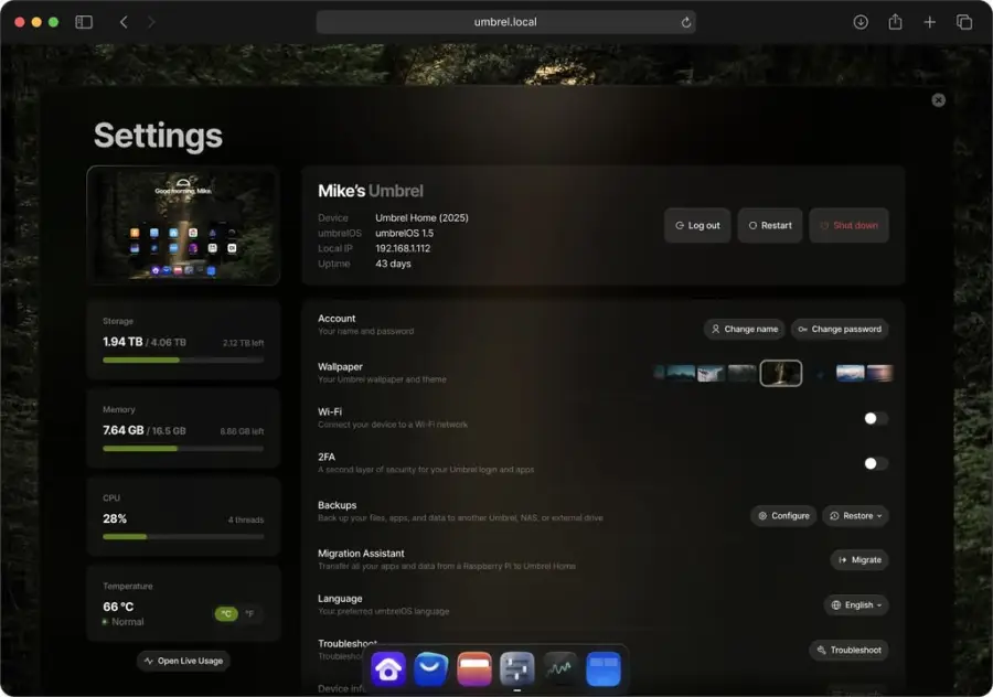Umbrel Pro คือกล่องเซิร์ฟเวอร์ส่วนตัวสายพรีเมียมจาก Umbrel… — รูปที่ 2