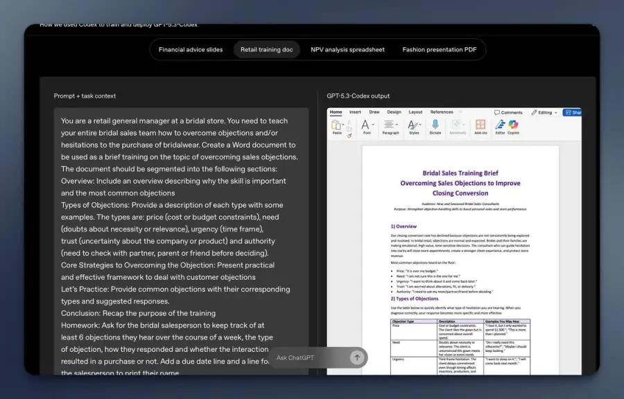 OpenAI ใช้ Codex ช่วยพัฒนา Codex รุ่นใหม่ — รูปที่ 4