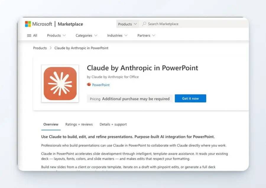 Claude in PowerPoint คือเอา Claude มาอยู่ข้างๆ สไลด์เราเลย…