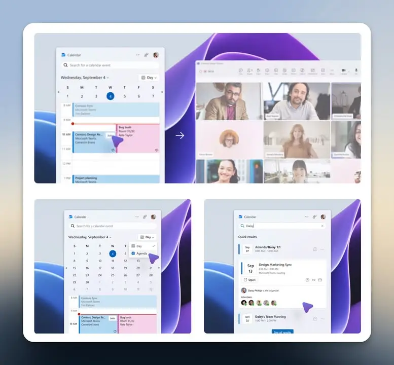 Microsoft 365 companions คือผู้ช่วยบน taskbar ที่รวม People,… — รูปที่ 4