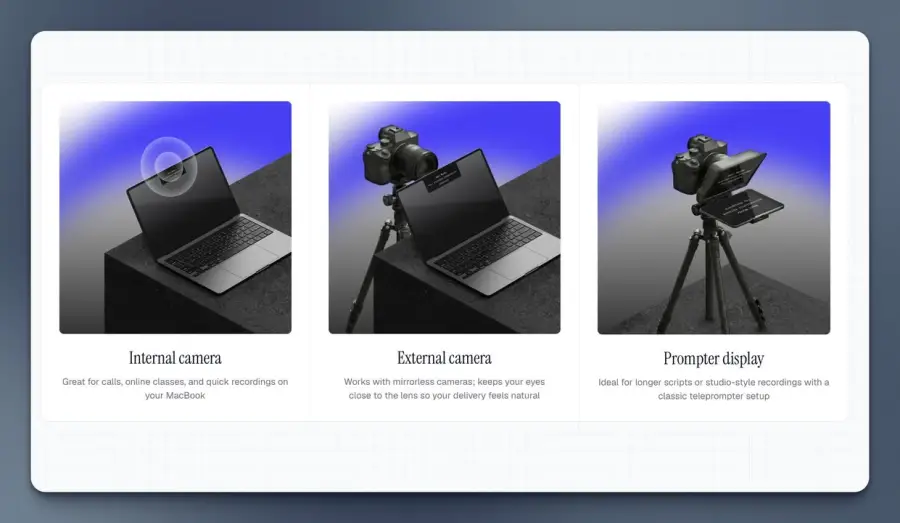Moody คือ teleprompter สำหรับ Mac ที่เอาข้อความไปไว้ตรง notch… — รูปที่ 3