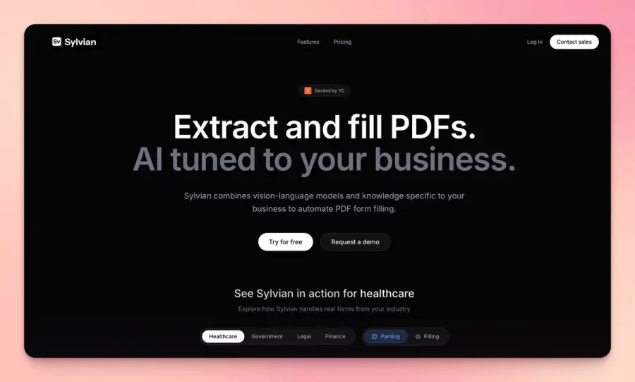 Sylvian AI Forms คือ AI ที่ช่วยกรอกฟอร์ม PDF แทนเรา…