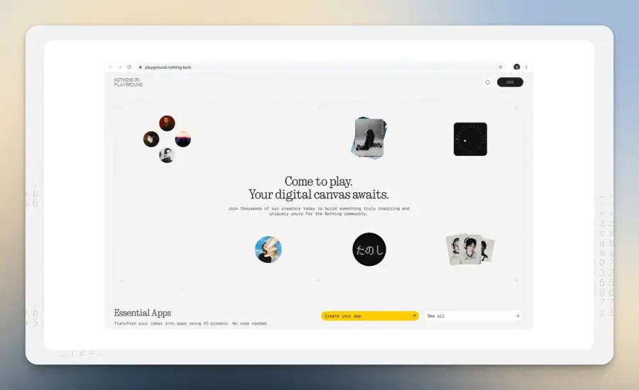 Essential OS - ระบบปฏิบัติการ AI ที่สร้างแอพด้วยแค่คำพูด
