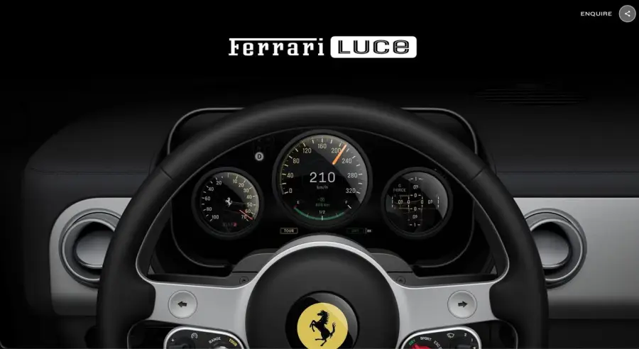Ferrari Luce รถ EV คันแรกของ Ferrari ที่ Design ด้วย Jony Ive…