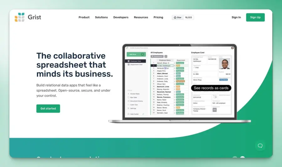 Grist คือ “สเปรดชีตที่โตแล้ว” สำหรับวันที่ Excel ยังไม่พัง…