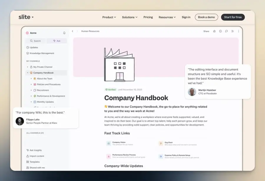 Slite – แอป knowledge base ที่อยากเป็น AI เพื่อนร่วมทีม…