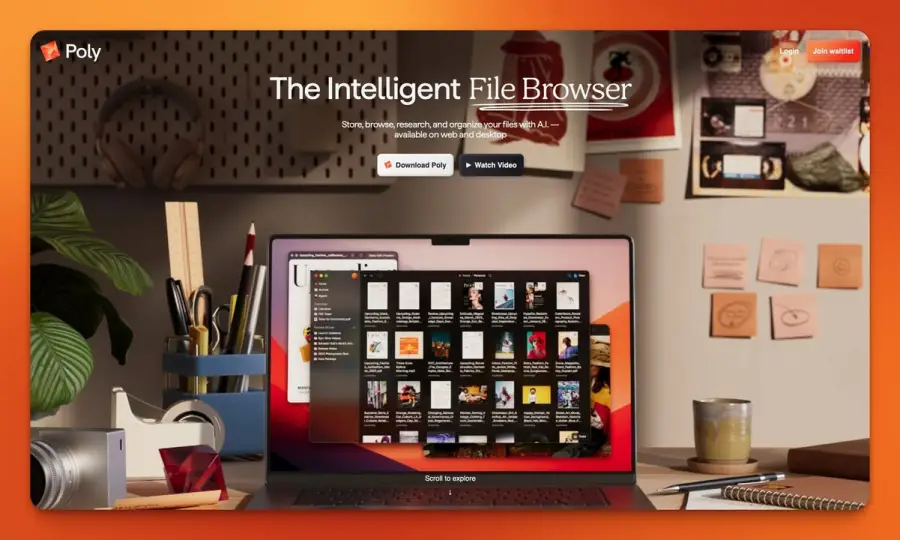 Poly — Intelligent Cloud File Browser ที่พยายามเปลี่ยน…