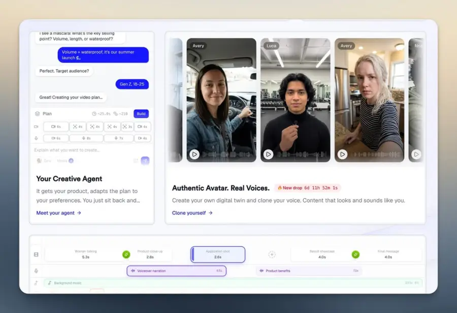 Reloop: AI ทำวิดีโอแอดแบบ UGC ที่เล่าไอเดียกับ “เอเจนต์”… — รูปที่ 3