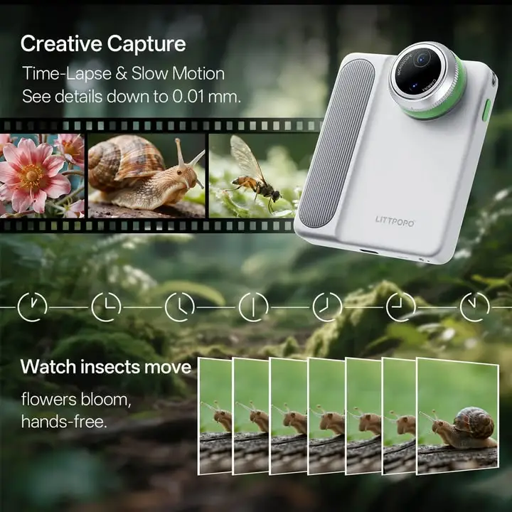 MicroCam X1 กล้องจุลทรรศน์พกพา 4K ที่ทำให้โลกเล็ก ๆ…