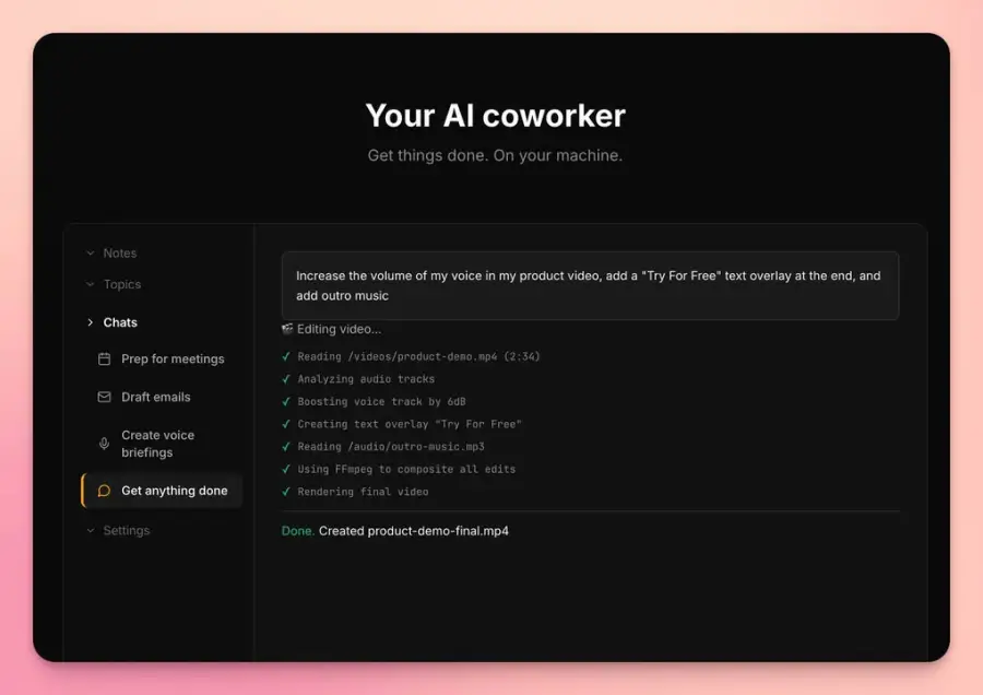 Rowboat แอป AI เพื่อนร่วมงานที่ “จำงานของเราได้จริง”… — รูปที่ 3