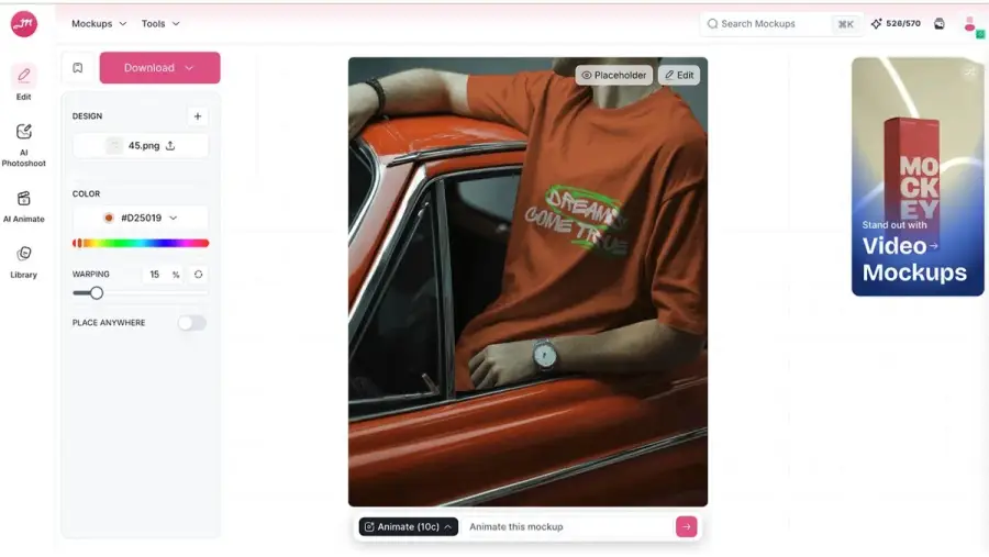 Mockey – ตัวช่วยทำ mockup สินค้าแบบ AI ที่เกิดมาเพื่อสาย ecom /…