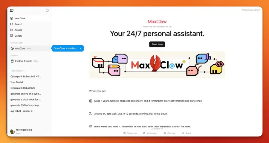 MaxClaw by MiniMax คือ “เอเจนต์ประจำทีม” ที่เอา OpenClaw +…