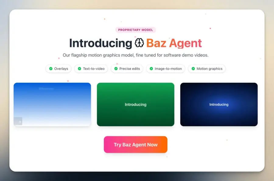 Bazaar AI Motion Graphics Generator… — รูปที่ 3