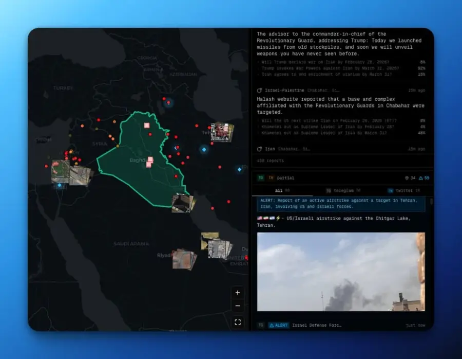 Eye on Intel แพลตฟอร์ม OSINT แบบเรียลไทม์ที่พยายามเป็น Bloomberg… — รูปที่ 2