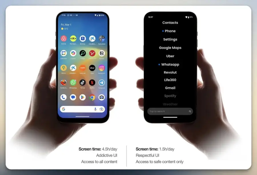 Balance Phone โทรศัพท์มินิมอลที่ตั้งใจ “ตัดสิ่งล่อใจ”… — รูปที่ 4