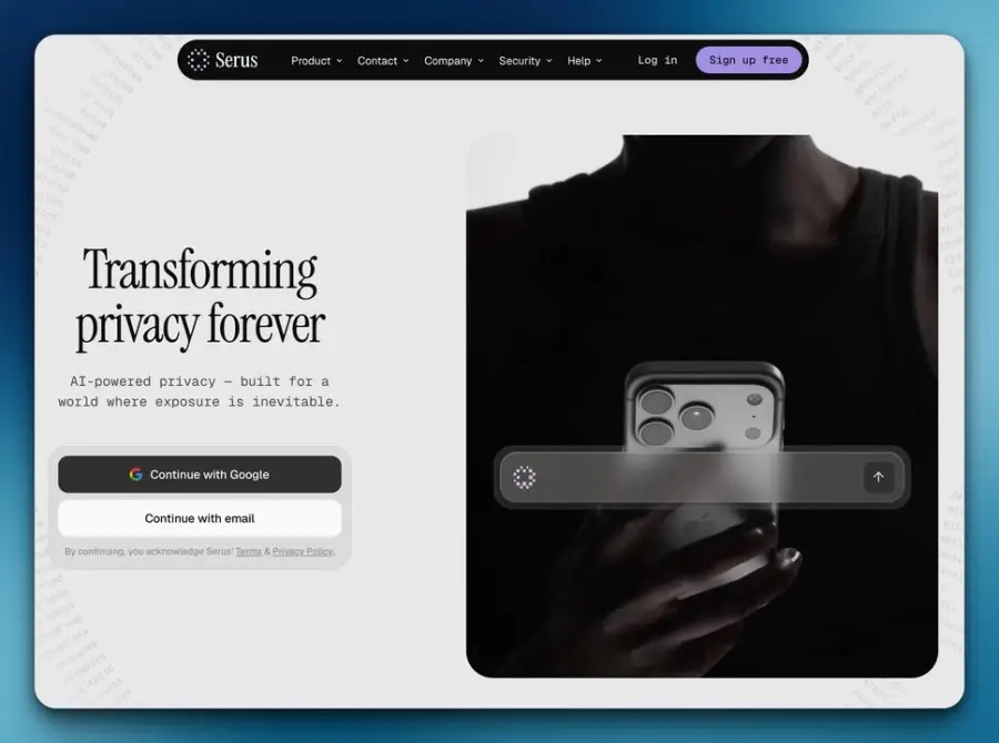 Serus.ai — AI ผู้ช่วยลบร่องรอยดิจิทัล ที่สแกน Dark Web ระดับ…